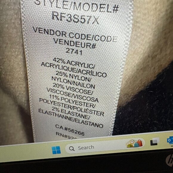 Splendid Brown/Biege Stripe Cardigan. Size M - Picture 7 of 7